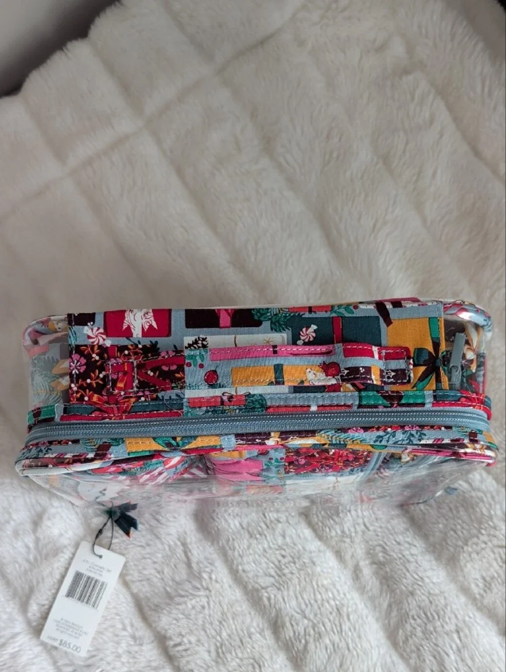 Vera Bradley 4 Piece Cosmetic Set 'Under The Tree' NWT
